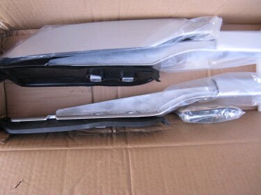 Рейлингы на крышу Toyota Land Cruiser Prado 150 (серебро)