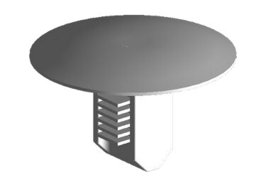 Клипса обшивки потолка (бежевая) Chery Amulet KLM