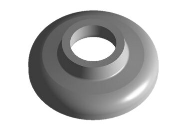 Шайба амортизатора заднего низ Chery Amulet