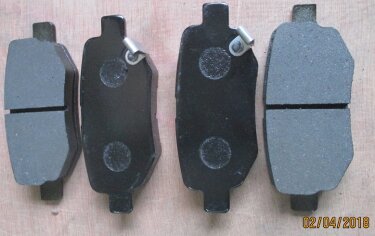 Колодки тормозные задние Chery Beat KLM