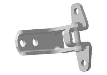 Петля двери задней R нижняя Chery Jaggi