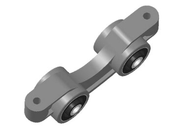 Сайлентблок рычага заднего задний (двойной) Chery Jaggi/Kimo KLM