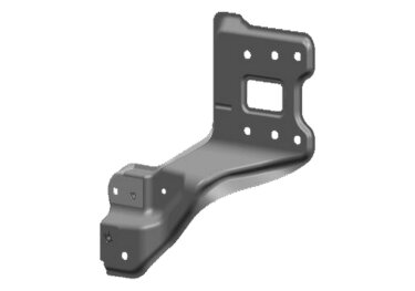 Панель радиатора L Chery Kimo