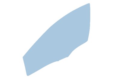 Стекло двери передней L Chery Kimo