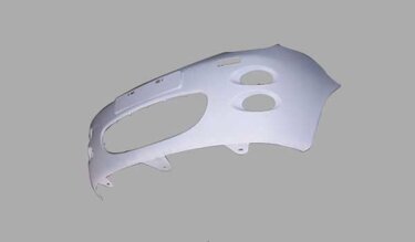 Бампер передний OVAL Chery QQ KLM