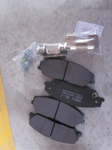 Колодки тормозные передние Geely EC8 KLM