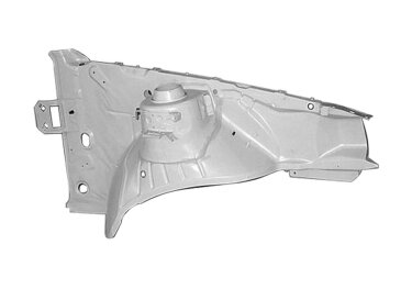 Брызговик лонжерона передний L Chery Amulet