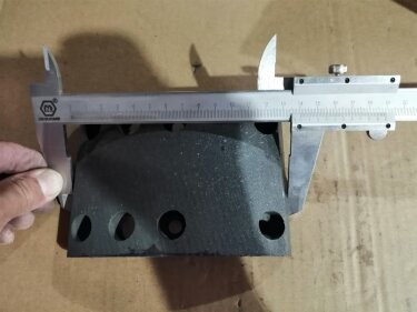 Накладка тормозной колодки задней (Ширина 100мм) JAC N75, N80